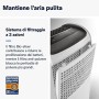 De'Longhi DDSX220 Deumidificatore, 436 W, 44 Decibel, Plastica, Bianco 60x26x26cm
