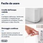 De'Longhi DDSX220 Deumidificatore, 436 W, 44 Decibel, Plastica, Bianco 60x26x26cm