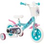 Bicicletta DISNEY FROZEN per bambini di 3-5 anni, Blu, Ruote 30,5 cm (12")