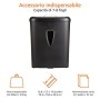 AmazonBasics - Distruggidocumenti da 8 fogli, taglio incrociato, con funzione distruggi carte di credito