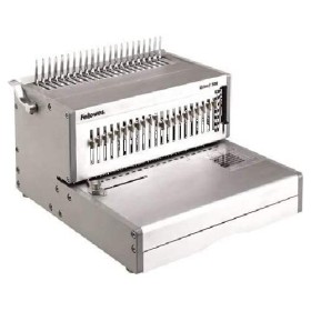 Fellowes 5642701 Rilegatrice Elettrica a Dorso Plastico Orion-E, Capacità di Rilegatura 500 Fogli, Silver