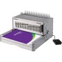 Fellowes 5642701 Rilegatrice Elettrica a Dorso Plastico Orion-E, Capacità di Rilegatura 500 Fogli, Silver