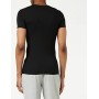Tommy Hilfiger Stretch V Neck 3 Pack Premium Ess Maglietta, Nero (Black 990), Large (Pacco da 3) Uomo