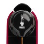 Bialetti Gioia, Macchina da Caffè Espresso per Capsule in Alluminio sistema Bialetti il Caffè d'Italia, Supercompatta, Rosso
