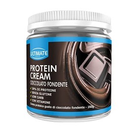 Protein Cream Cioccolato Fondente - Crema Proteica Spalmabile Col 30% Di Proteine Del Siero Del Latte - Whey Isolate Microfiltra