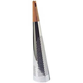 Alessi Todo Grattugia per Formaggio, Legno, Argento