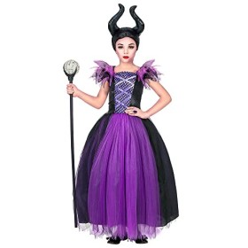 Widmann Malefica Costume per Bambina 11-13 anni