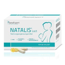 SanaExpert Natalis Lact, integratore alimentare per l'allattamento, DHA, complesso vitaminico, acido folico, finocchio, fieno gr
