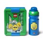 Room Copenhagen Set da Pranzo Lego Ragazzo, Blu/Verde, Taglia Unica