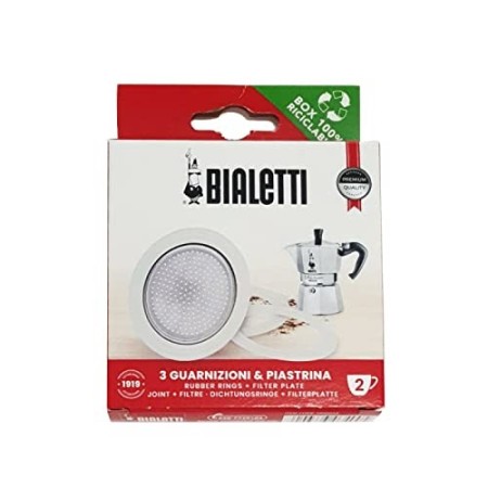 Bialetti Casa collection gr.3 guarnizioni+filtro tz.2 blt