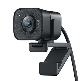 Logitech StreamCam per Streaming Live e Creazione di Contenuti, Video verticale in Full HD 1080p a 60 fps, Opzioni di montaggio 