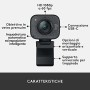 Logitech StreamCam per Streaming Live e Creazione di Contenuti, Video verticale in Full HD 1080p a 60 fps, Opzioni di montaggio 