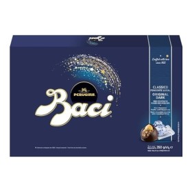 BACI PERUGINA Classico cioccolatini fondenti ripieni al gianduia e nocciola scatola regalo 350g