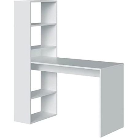 13Casa - Nadia A1 - Scrivania. Dim: 120x53x144 h cm. Col: Bianco. Mat: Melamina.