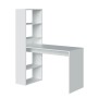 13Casa - Nadia A1 - Scrivania. Dim: 120x53x144 h cm. Col: Bianco. Mat: Melamina.