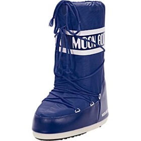 Moon Boot Nylon, Stivali Invernali Unisex Bambini, Blu (Blue), 35-38