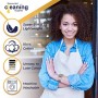 Discounted Cleaning Supplies Chefs Grembiule qualità Professionale da Macellaio Cucina Cucina Ristorante Bistro BBQ Scuola Coll