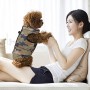 UEETEK Inverno Vestiti Gilet giacca calda senza manica Impermeabile per Cani Piccoli Medi grande Taglia L
