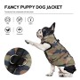 UEETEK Inverno Vestiti Gilet giacca calda senza manica Impermeabile per Cani Piccoli Medi grande Taglia L