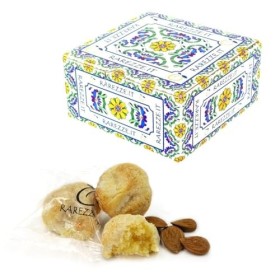 Paste di mandorla siciliane in box regalo (gr.400). RAREZZE: cannoli, cassata siciliana, torroncini, etc. , direttamente da anti