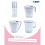 BWT Filtri per acqua con tecnologia brevettata al Magnesio Mg2+. Confezione da 5+1 filtri