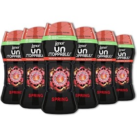 Lenor Unstoppables Spring Profumatore per Bucato, per Un’Esplosione di Freschezza Duratura, 6 x 210 g