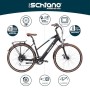 F.lli Schiano E- voke, Bicicletta elettrica Unisex Adulto, Nera, 28''