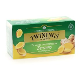 Twinings Tè Verde Allo Zenzero - 3 confezioni da 25 bustine X 2 g