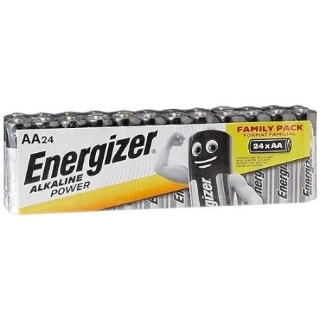 Batterie AA Energizer Alkaline Power, confezione da 24