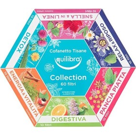 Equilibra Cofanetto Tisane Collection, 60 Filtri