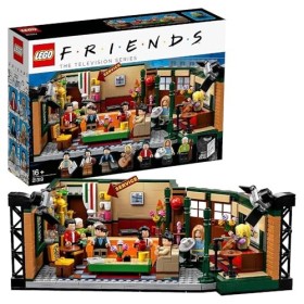 LEGO Ideas Central Perk della Serie TV Friends con l’Iconica Caffetteria e 7 Minifigure, Set da Collezione per il 25° Annive