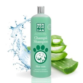 Menforsan Shampoo Rigenerazione all' Aloe Vera per Cani Naturale Calmante 1000 ml