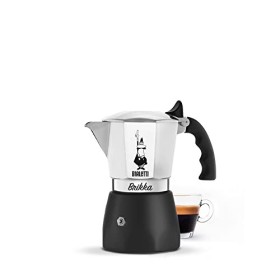 Bialetti New Brikka, Caffettiettiera in Alluminio per caffè con Doppia Crema, 2 Tazze