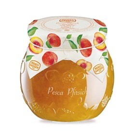 Menz&Gasser Edel Confettura Extra di Pesca 55%, con Frutta di Alta Qualità, 1 Vaso x 620 g