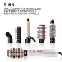 Imetec Bellissima My PRO Modellatore ad Aria, Rivestimento spazzole in Ceramica, 5 Accessori per Realizzare Capelli Lisci e Lumi