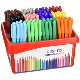 Giotto Turbo Color Schoolpack 144 Pezzi