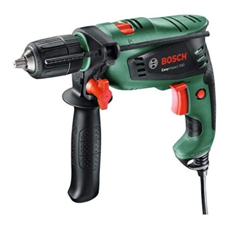 Bosch Home and Garden 603130000 Trapano Battente EasyImpact, 550 W, 230 V, Verde, 1 Pezzo