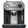 Gaggia RI8525/01 Carezza Deluxe Macchina da Caffè Espresso Manuale, per Macinato e Cialde, Grigio/Nero