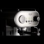 Gaggia RI8525/01 Carezza Deluxe Macchina da Caffè Espresso Manuale, per Macinato e Cialde, Grigio/Nero