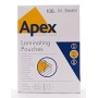 Apex Pouches per Plastificatrice, A4, 100 Pezzi