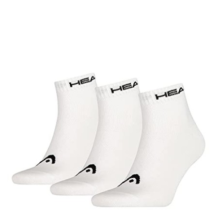 Head Quarter 3P Calze, Bianco (White 300), 43/46 (Taglia Produttore: 043) (Pacco da 3) Uomo