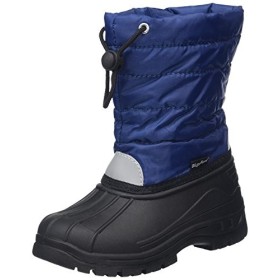 Playshoes Stivaletti Invernali-Classic, Stivali da Neve Unisex-Bambini, Blu (Marine 11), 28/29 EU