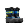 Sorel Childrens Snow Commander, Scarponcino Invernale Unisex-Bambini, Nero/Blu (Black/Super Blue), 28 EU
