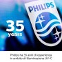 Philips Lampada da Tavolo UV-C per la Disinfezione di Ambienti, 24 W, Alluminio [Amazon Exclusive]