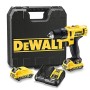 Dewalt DCD710D2-qw Trapano Avvitatore, 2 velocità, 2.0 Ah, con Doppia Batteria in Valigetta, 10.8 V, Giallo/Nero