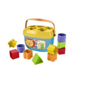 Fisher-Price FFC84 Secchiello con Cercaforme, 10 Blocchi Assortiti, Bambini 6 mesi+