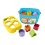 Fisher-Price FFC84 Secchiello con Cercaforme, 10 Blocchi Assortiti, Bambini 6 mesi+