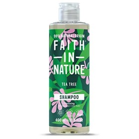 Faith in Nature Shampoo Naturale all'Albero del Tè, Vegano, senza Parabeni e senza SLS, non Testato su Animali, per Capelli da 