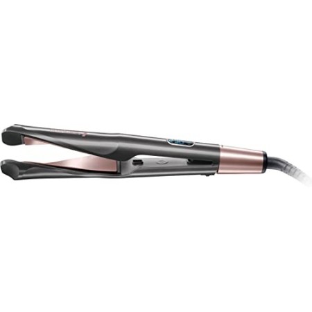 Remington S6606 Piastra Capelli Curl & Straight, Design 2 in 1 Semplice ed Intuitivo, Effetto Riccio, Onde Morbide o Capelli Lis