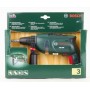Theo Klein 8413 Trapano Bosch, Punta rotante a batterie con effetti sonori e luminosi, 28.5 x 4.5 x 4.5 x 16 cm, Giocattolo per 